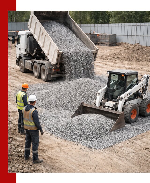 Доставка и продажа гранитного щебня фракции 0-5 в Красном Сулине