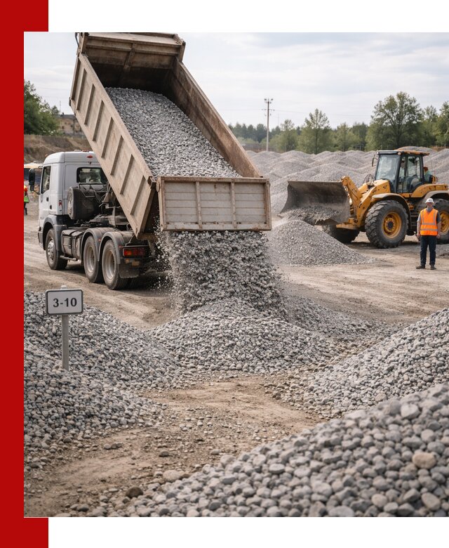 Гранитный щебень фракции 3–10: доставка и продажа в Красном Сулине