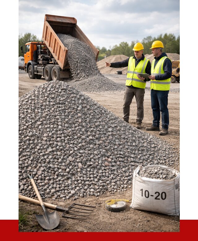 Гранитный щебень фракция 10-20 в Красном Сулине от 4287 руб.|ПРОНЕРУДКрл