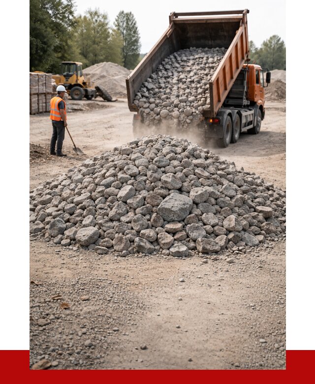 Гранитный щебень фракция 70-150 в Красном Сулине от 1684 | ПРОНЕРУДКрл