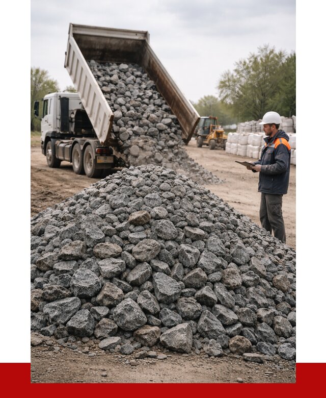 Гранитный щебень фракция 100-200 в Красном Сулине от 4287 р. ПРОНЕРУДКрл