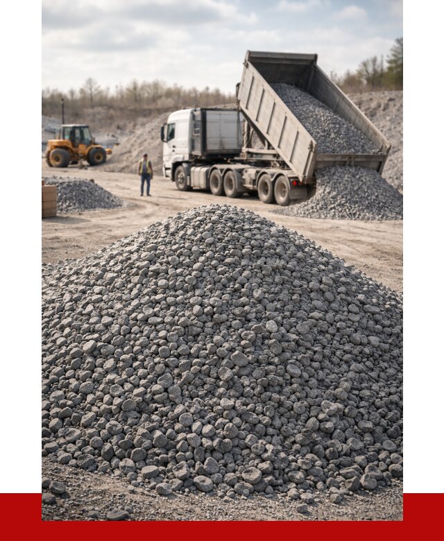 Щебень габбро диабаз доставка в Красном Сулине от 2245 руб.| ПРОНЕРУДКрл