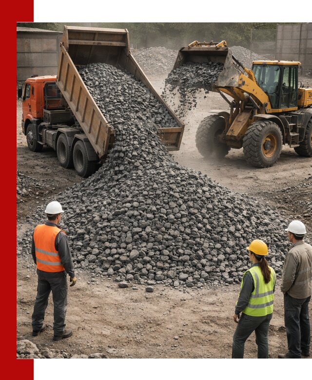 Щебень габбро-диабаз фракция 40–70 доставка в Красном Сулине