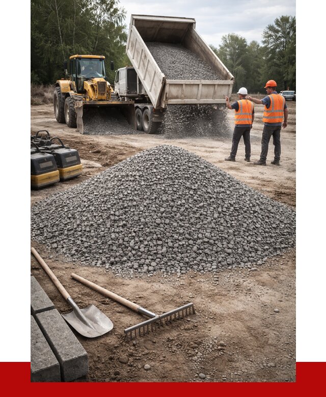 Гравийный щебень купить в Красном Сулине от 2245 р. ПРОНЕРУДКрл