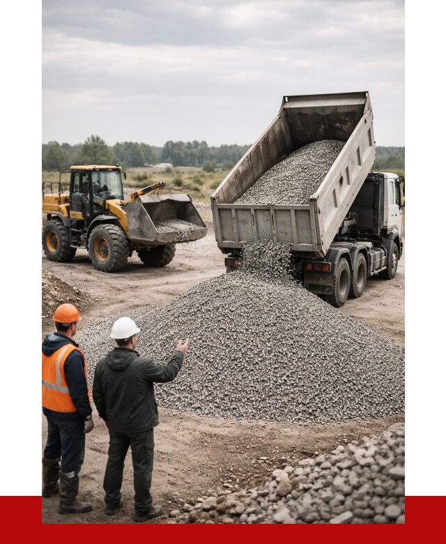 гравийный щебень фракция 3-10 в Красном Сулине от 3266 р. ПРОНЕРУДКрл