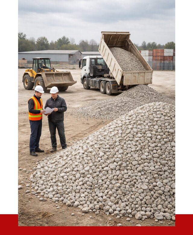 Известняковый щебень в Красном Сулине от 1429 р. доставка | ПРОНЕРУДКрл
