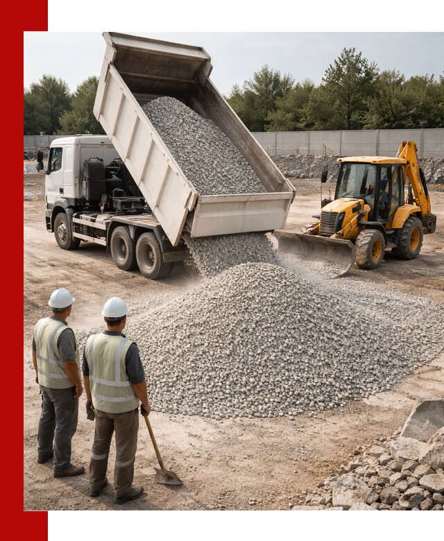 Купить известняковый щебень фракции 5–10 мм с доставкой в Красном Сулине