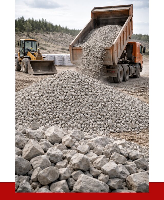 Доломитовый щебень фр. 20-40 в Красном Сулине от 4287 р. | ПРОНЕРУДКрл