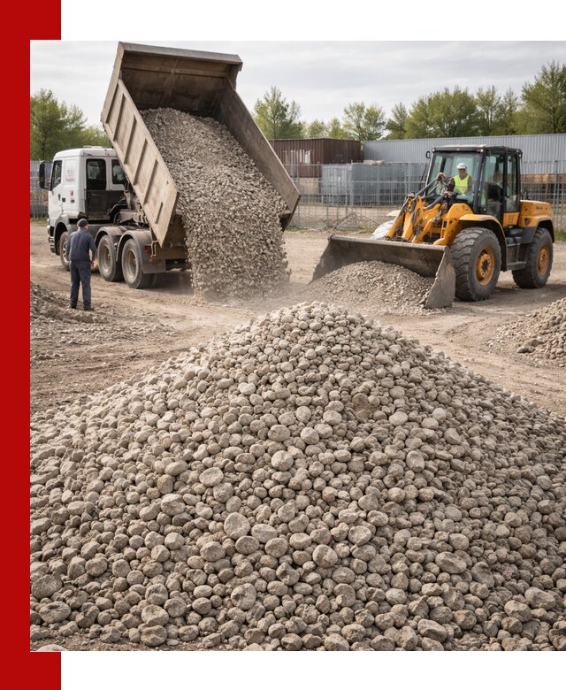 Доломитовый щебень фракции 20–41 с доставкой в Красном Сулине