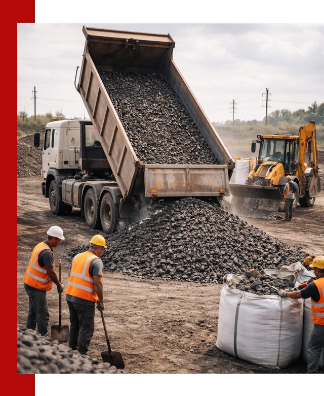 Шлаковый щебень фракция 40-70 с доставкой в Красном Сулине