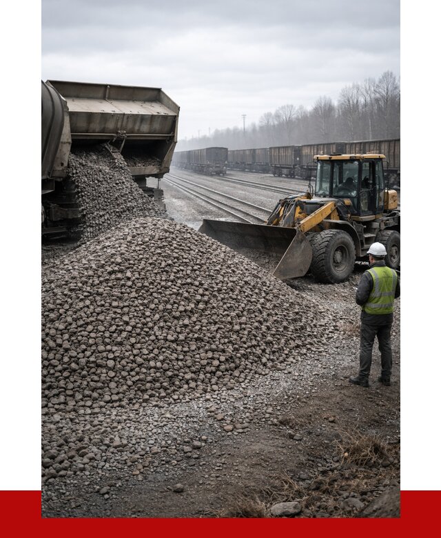 Купить железнодорожный щебень в Красном Сулине от 2858 р. | ПРОНЕРУДКрл