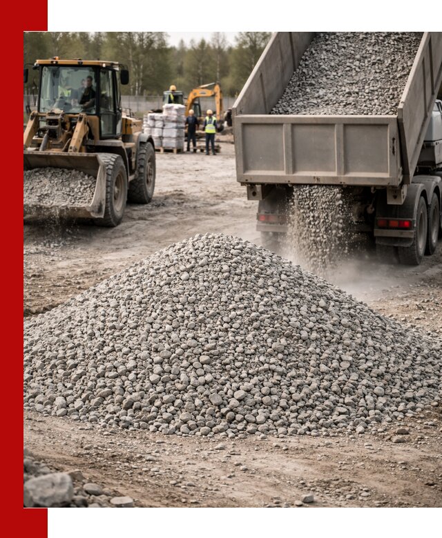 Вторичный щебень фракции 5-20 в Красном Сулине — доставка и продажа крупнотоннажно