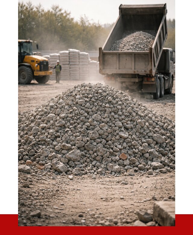 Вторичный щебень фракция 70-150 в Красном Сулине от 1429 р. | ПРОНЕРУДКрл