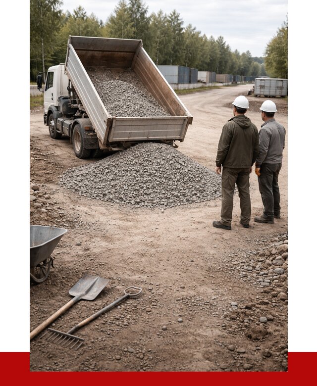 Бетонный щебень фракция 5-20 в Красном Сулине от 3266 р., ПРОНЕРУДКрл