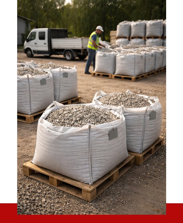 Щебень в мешках с доставкой в Красном Сулине от 4287 р. | ПРОНЕРУДКрл