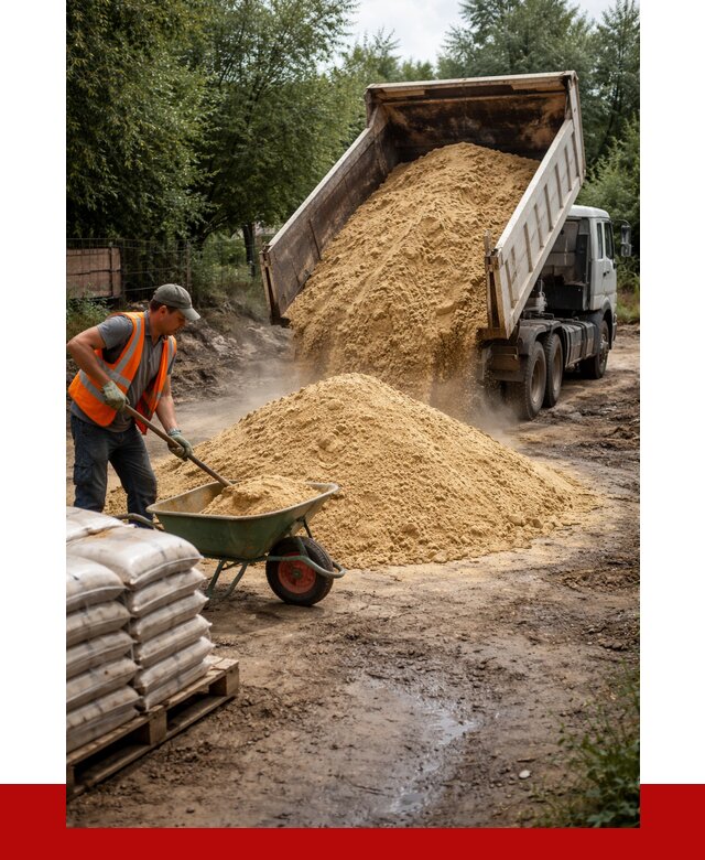 Купить песок с доставкой в Красном Сулине от 1837 р. | ПРОНЕРУДКрл