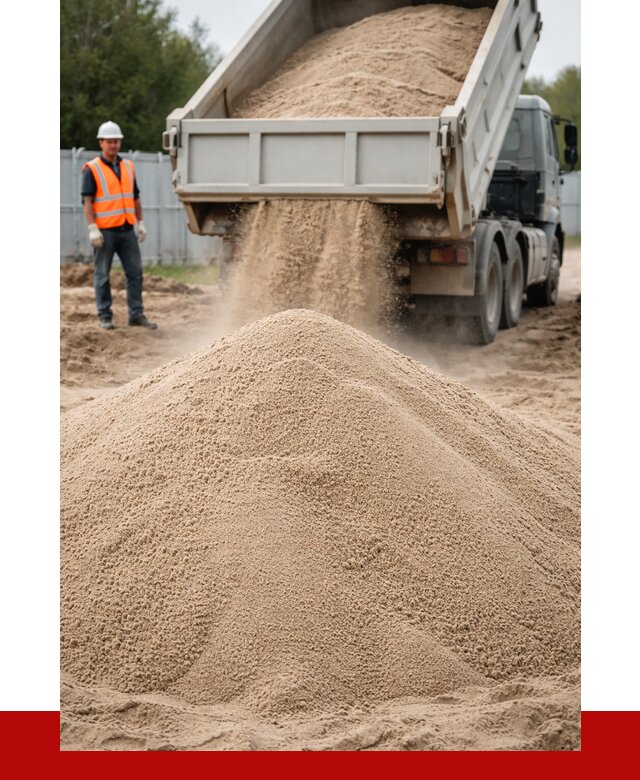 Купить сеяный песок с доставкой в Красном Сулине от 2245 р ПРОНЕРУДКрл