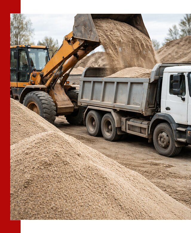 Доставка сеяного песка в Красном Сулине оптом и в розницу