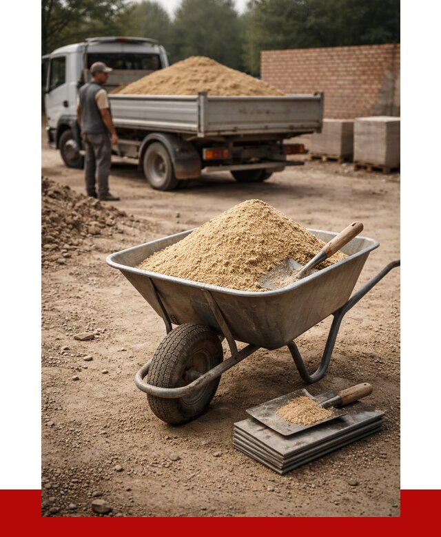 Песок для кладки в Красном Сулине с доставкой от 2245 р. | ПРОНЕРУДКрл