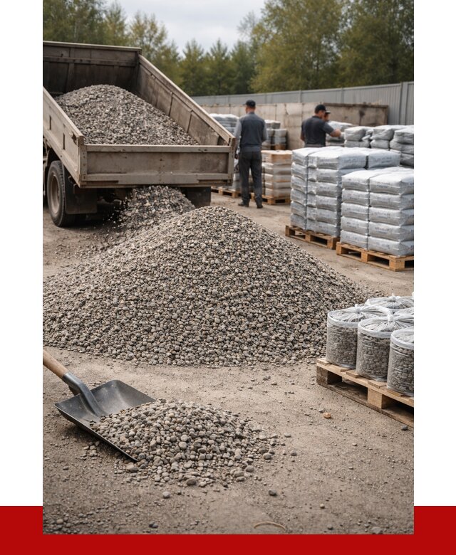 Гравий фракция 5-20 в Красном Сулине купить от 2347 р. ПРОНЕРУДКрл