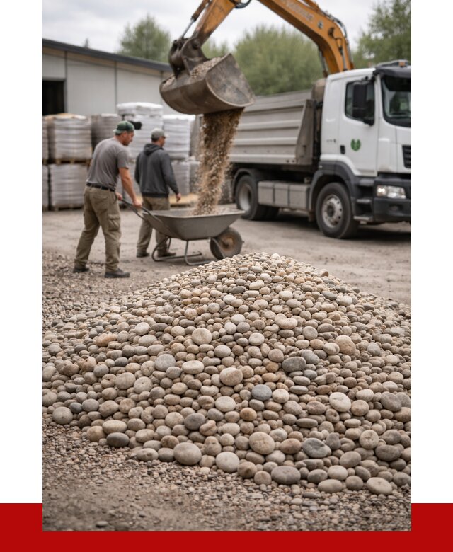 Галька декоративная в Красном Сулине от 3266 р. за куб | ПРОНЕРУДКрл