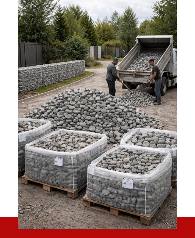 Камень для габионов в Красном Сулине от 4287 р. за куб | ПРОНЕРУДКрл