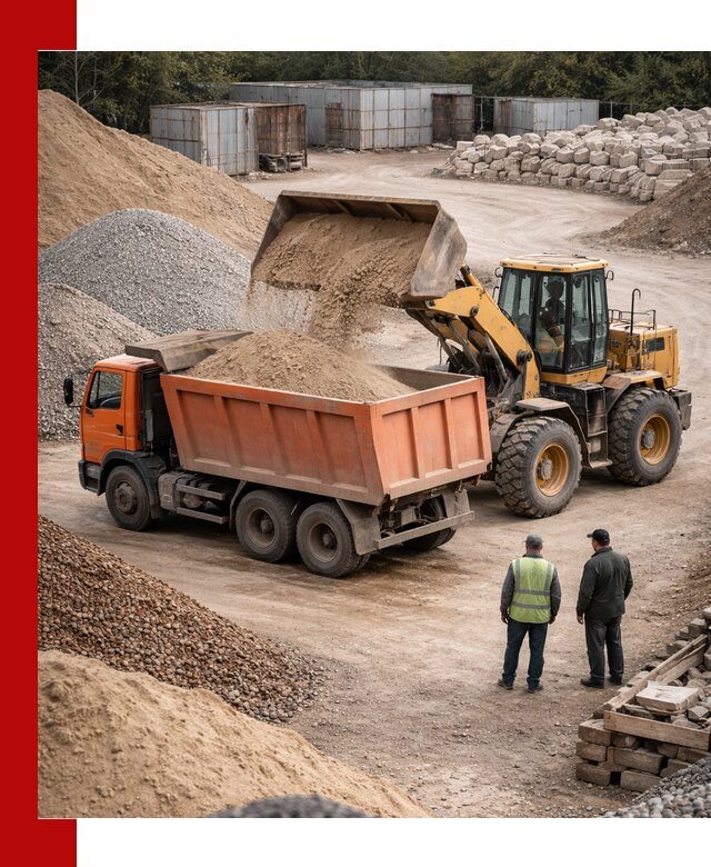 Доставка сыпучих смесей и смесей для стройки в Красном Сулине