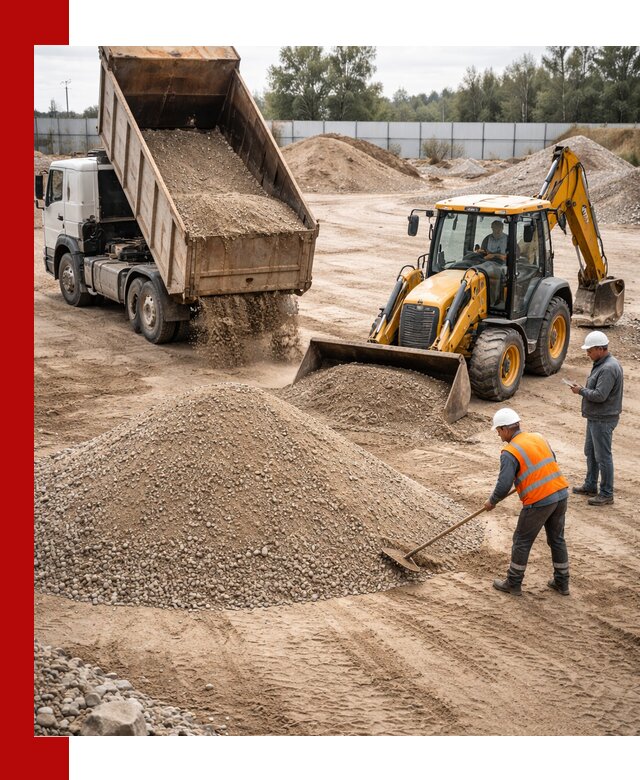 Поставка и доставка ПГС С4 в мешках и самосвалах в Красном Сулине