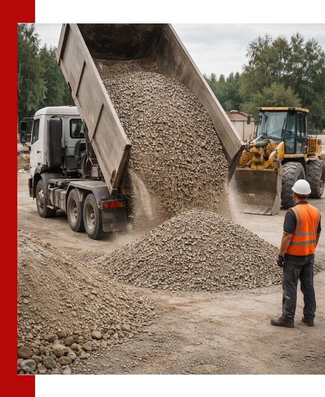 Доставка щпс в Красном Сулине — щебеночно-песчаная смесь под заборы и дорожки