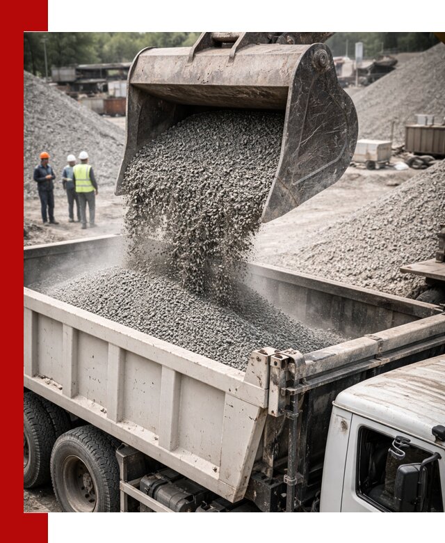 Отсев и крошка для строительства и дорожных работ в Красном Сулине