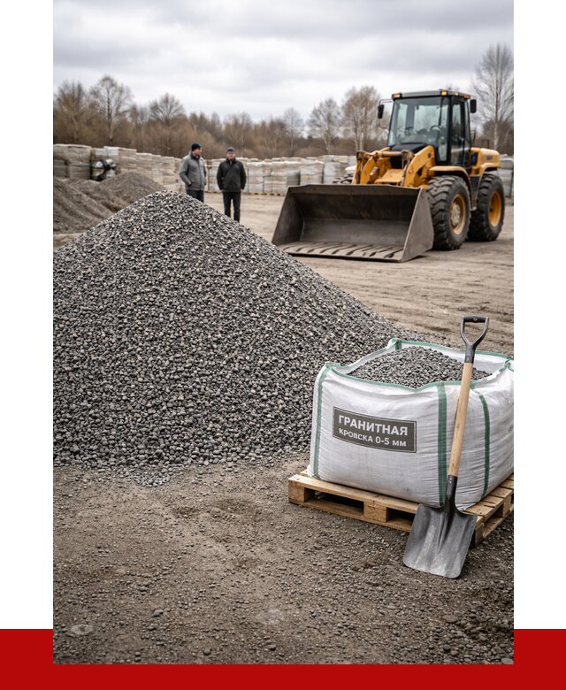 Купить гранитную крошку в Красном Сулине от 4899 р. с доставкой | ПРОНЕРУДКрл