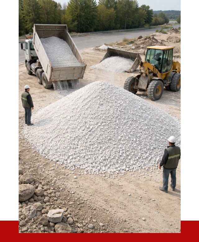 Белая мраморная крошка в Красном Сулине от 4287 р. с доставкой | ПРОНЕРУДКрл