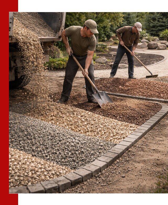 Декоративная крошка для ландшафта в Красном Сулине — продажа и доставка