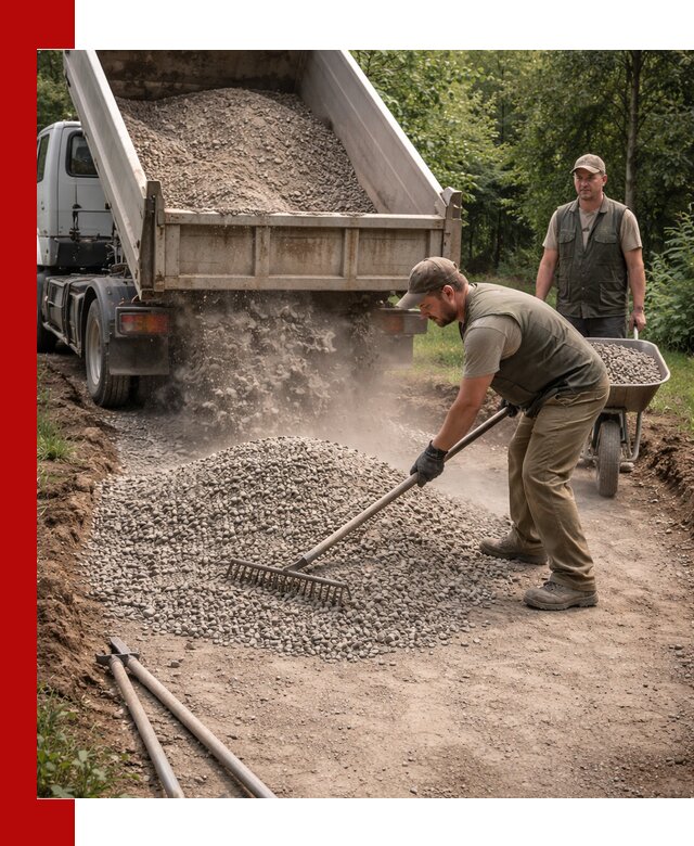 Каменная крошка для дорожек с доставкой в Красном Сулине