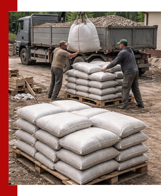 Керамзит в мешках с доставкой в Красном Сулине от компании-поставщика