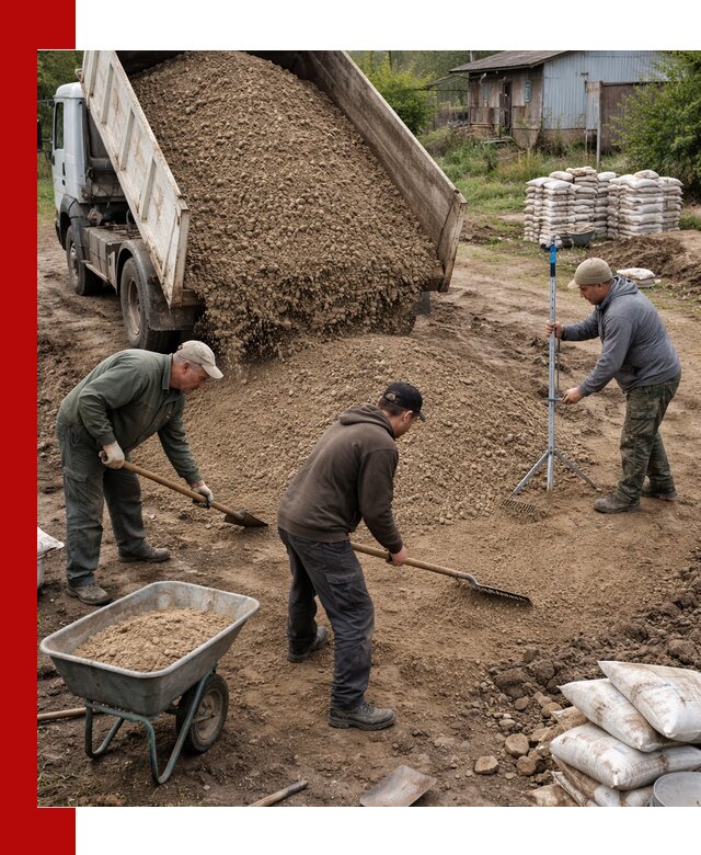 Керамзитовый песок с доставкой в Красном Сулине оптом и в розницу
