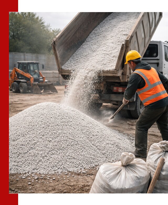 Доставка перлита вспученного в Красном Сулине оптом и в розницу