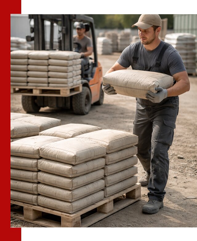 Доставка цемента в мешках оптом и в розницу в Красном Сулине