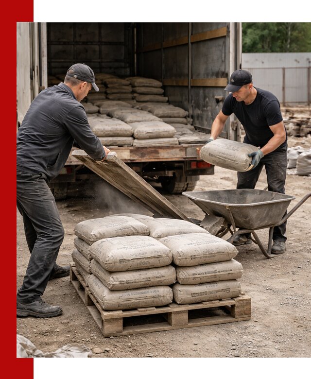 Пескобетон М300 с доставкой в Красном Сулине по выгодной цене