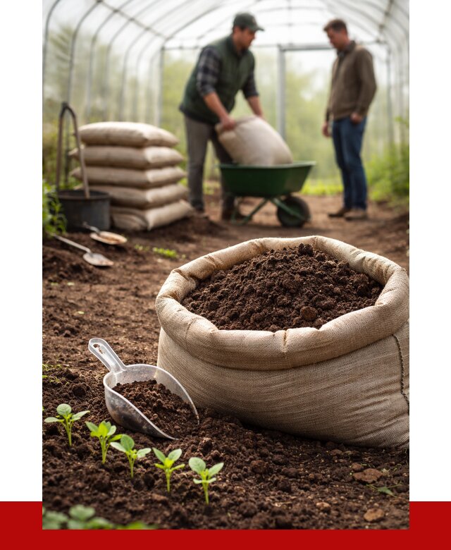 Грунт для теплицы в Красном Сулине с доставкой от 1531 р. | ПРОНЕРУДКрл