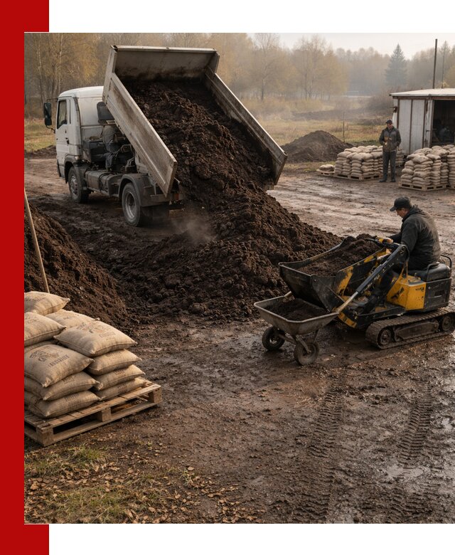 Кислый торф в доставке по выгодным ценам в Красном Сулине