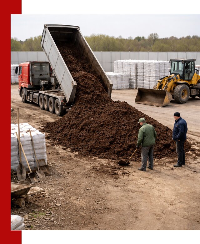 Доставка торфяных смесей оптом и в розницу в Красном Сулине