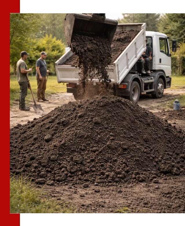 Доставка и продажа чернозема в Красном Сулине оптом и в розницу