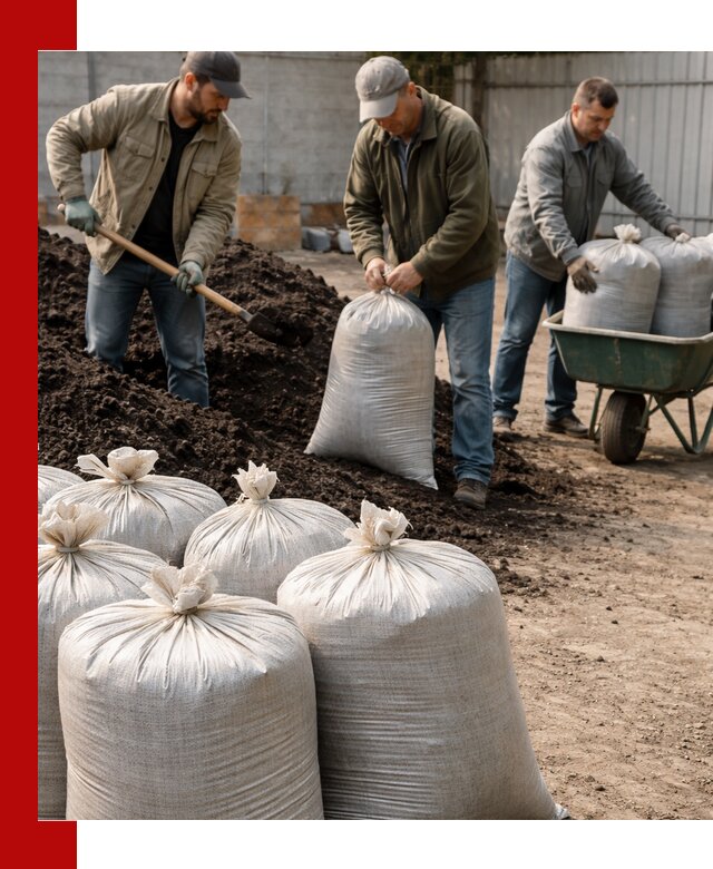 Купить чернозем в мешках с доставкой в Красном Сулине