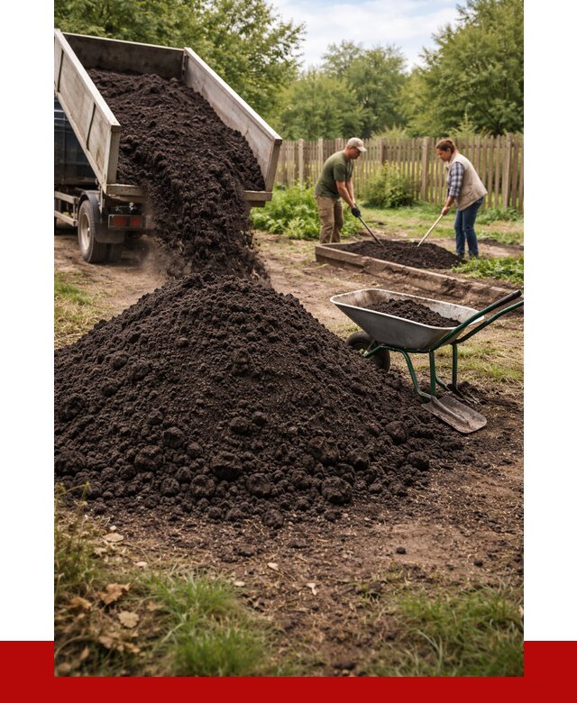 Купить чернозем для огорода в Красном Сулине от 2552 р. | ПРОНЕРУДКрл