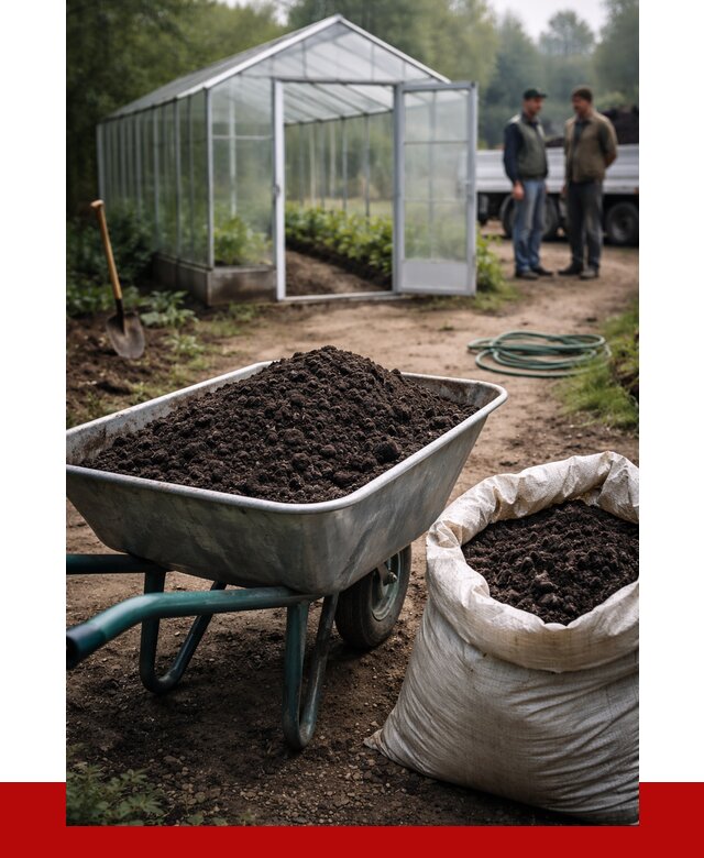 Чернозем для теплицы в Красном Сулине с доставкой от 1531 р. | ПРОНЕРУДКрл