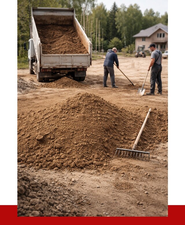 Суглинок для планировки в Красном Сулине с доставкой от 4287 р. | ПРОНЕРУДКрл