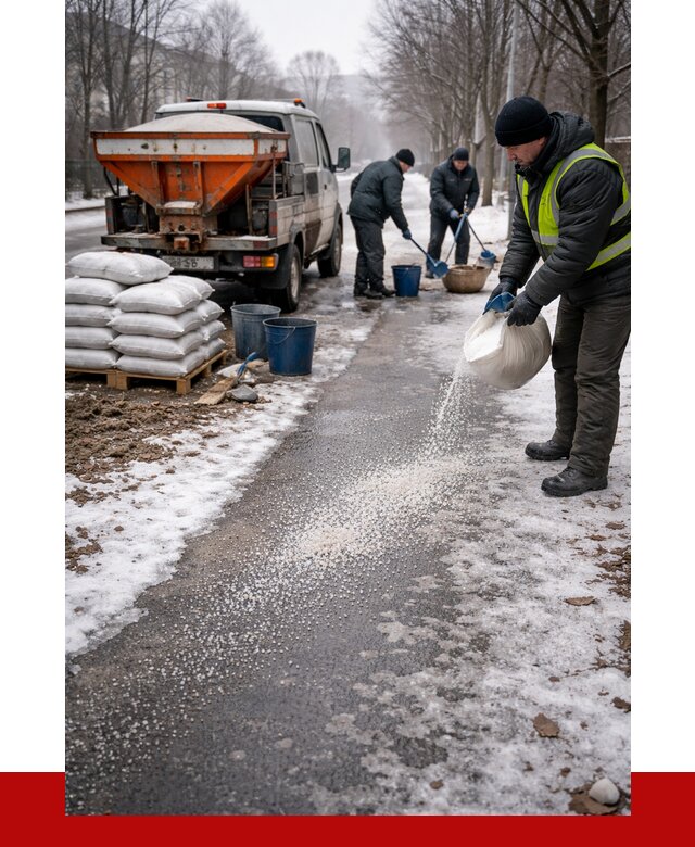 Реагент против гололеда в Красном Сулине с доставкой от 4593 р. | ПРОНЕРУДКрл