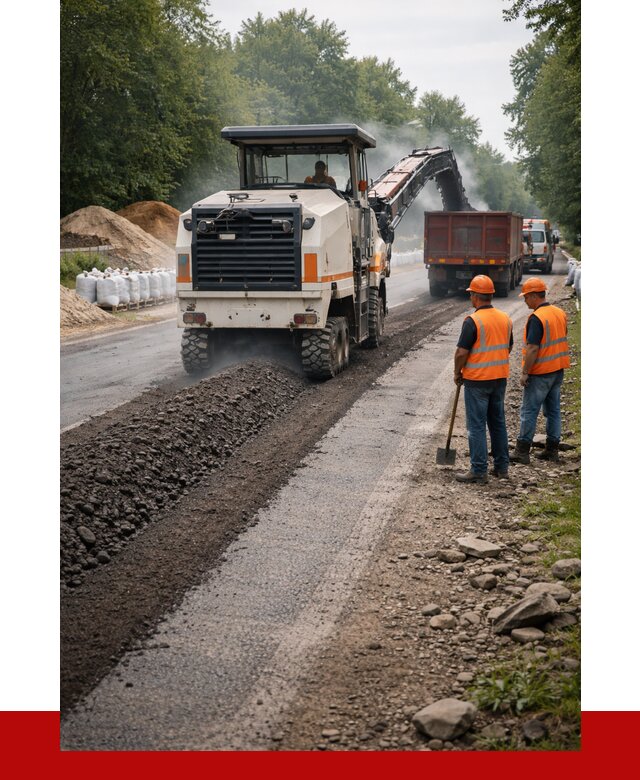 Фрезерованный асфальт в Красном Сулине от 2245 р./куб. | ПРОНЕРУДКрл