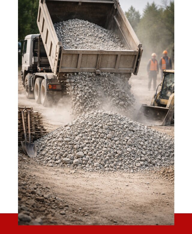 Купить дробленый бетон в Красном Сулине от 1735 р./куб | ПРОНЕРУДКрл